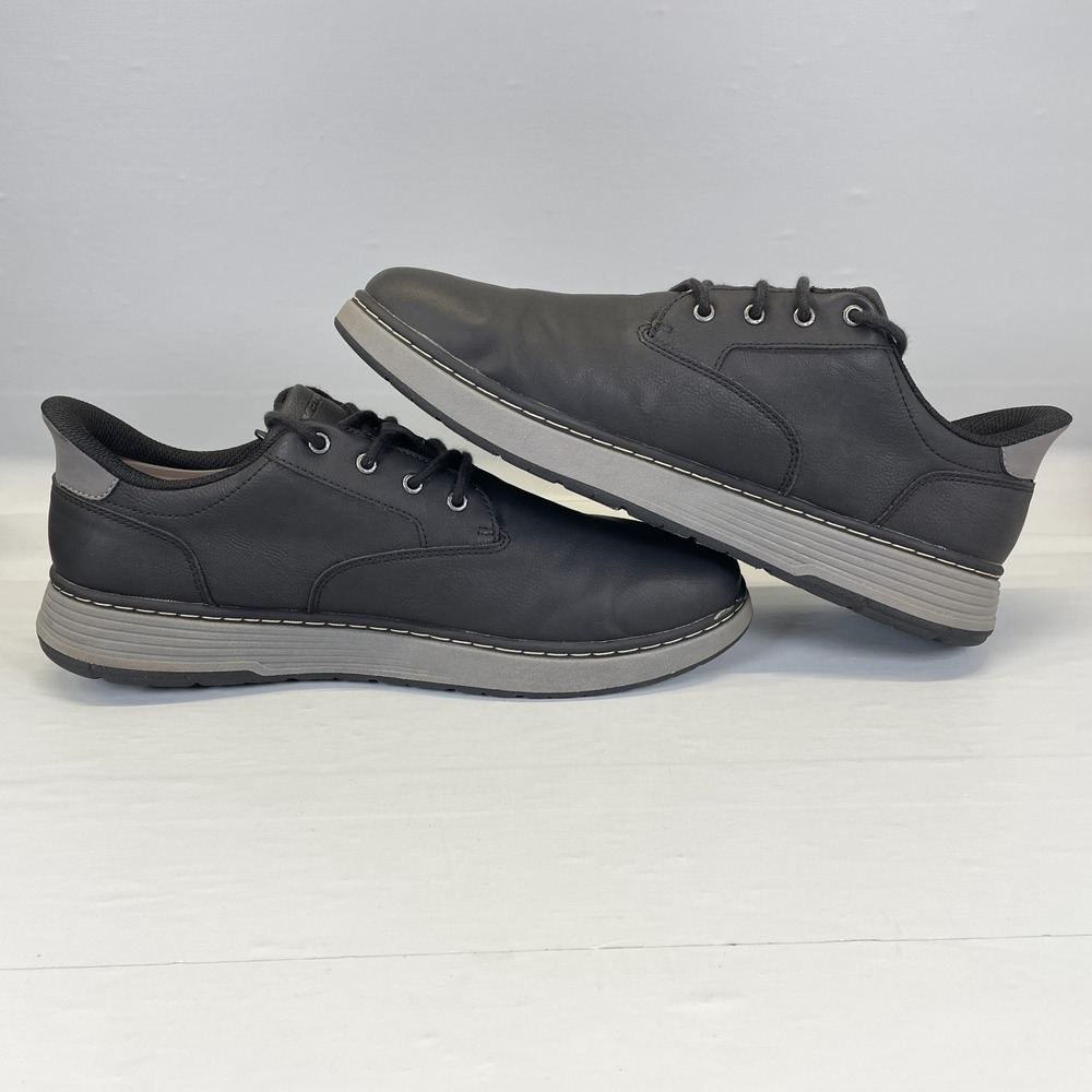 Skechers Hands Free Swift Fit Shoes Mens Size 11 Black Lace Up Casual Sneakers - Picture 7 of 10
